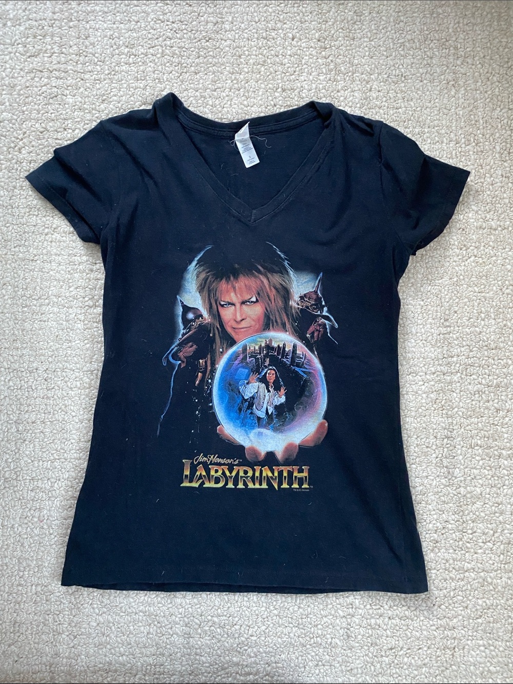 “Labyrinth” Movie Graphic V-Neck Tee
